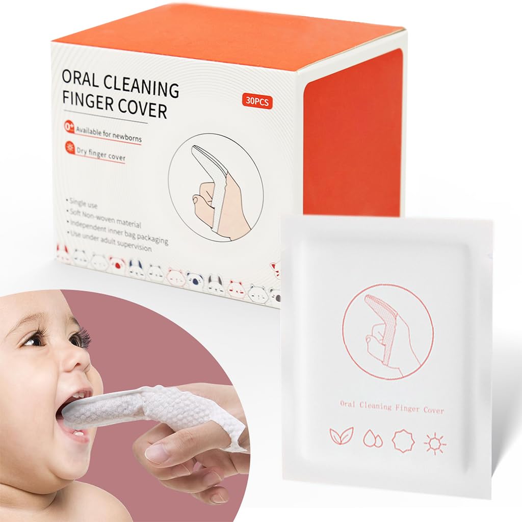SNOWIE SOFT 30Pcs Baby Teeth Cleaning Wipes Gum Friendly Soft Baby Use Dental Wipes Finger Cot Tooth Tissues Dry & Wet Use Baby Oral Cleaning Tissues for 0-24 Months SNOWIE SOFT 30Pcs Baby Teeth Cleaning Wipes Gum Friendly Soft Baby Use Dental Wipes Finger Cot Tooth Tissues Dry & Wet Use Baby Oral Cleaning Tissues for 0-24 Months